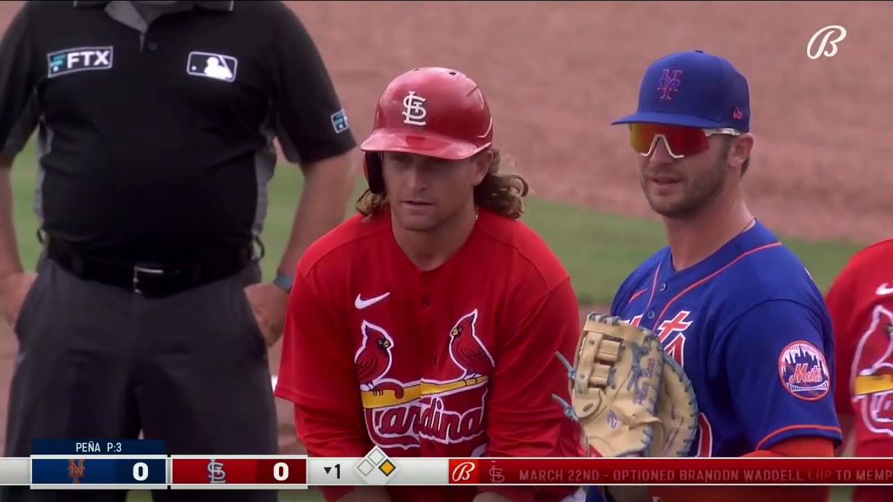 Mets vs Cardinals (4-1-2022, Spring Training)