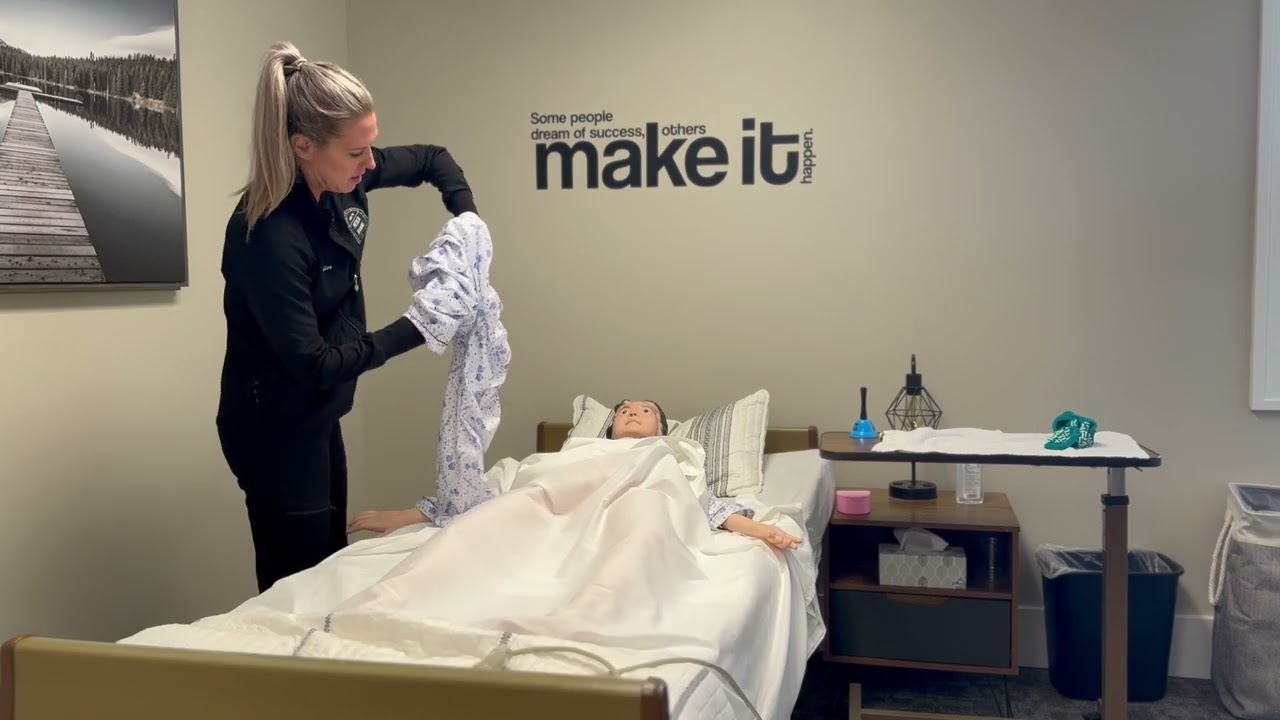 Michigan CNA Skill - Dressing a Resident