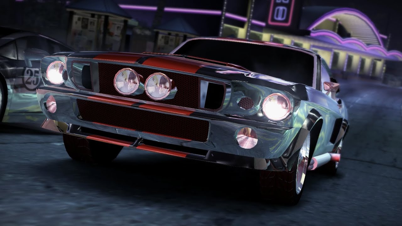 NFSC - The Shelby GT500  is a fun car (I lost horribly)