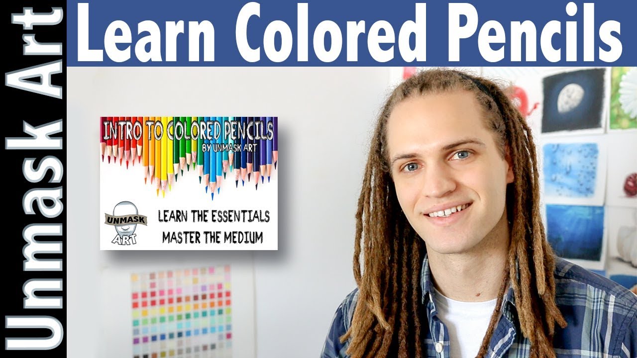 My NEW Intro to Colored Pencils Course