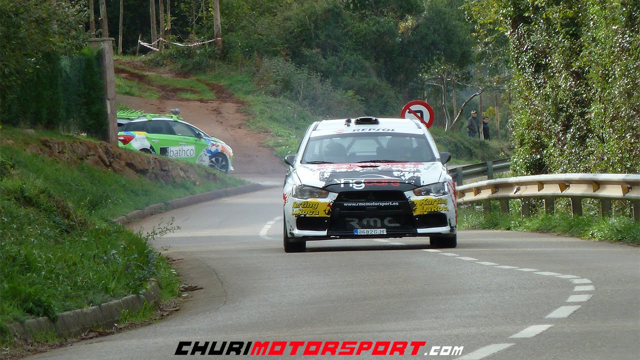 Onboard Surhayen Pernia - Jorge Agüeros || Mitsubishi Evo X R4 || Rallye de Cóbreces 2014