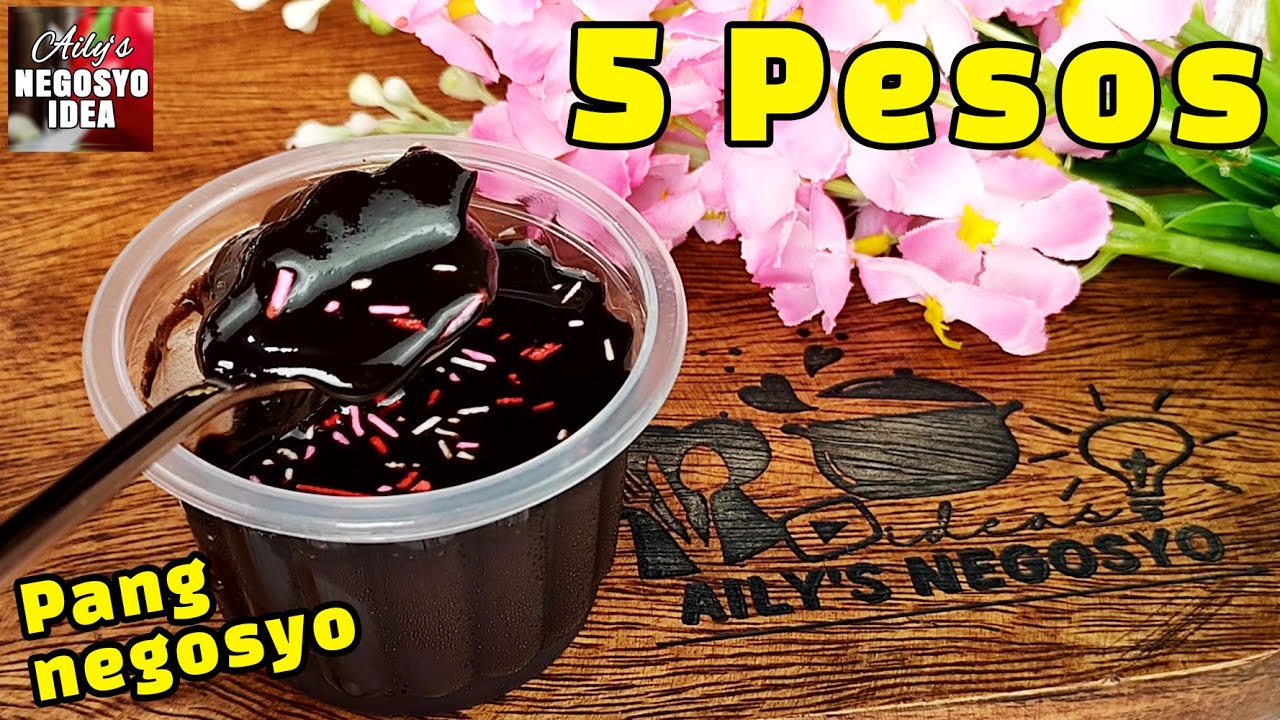 Chocolate Jelly! 5 Pesos Lang - Sarap ng Lasa, Panalo ang KITA! Patok Na Pangnegosyo!