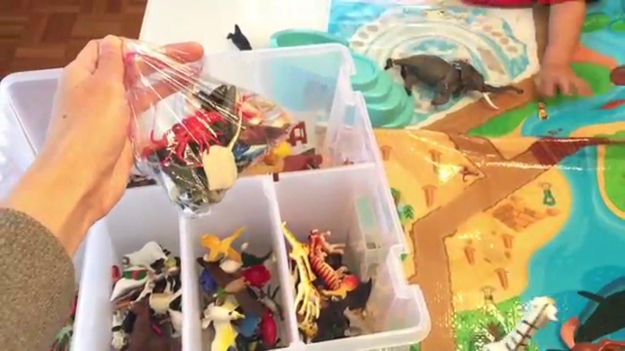 Teaching Kids to Put their Toys Away- Toy Organization