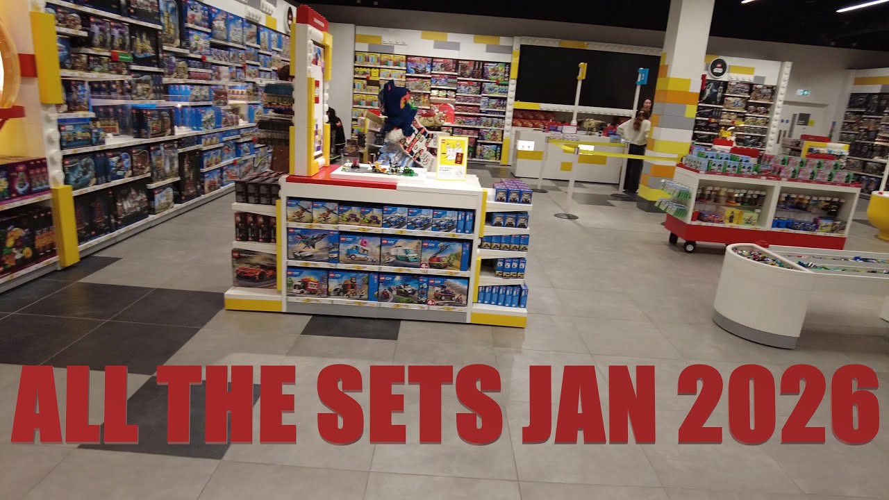 ALL THE LEGO SETS RELEASED IN JAN 2026 - LEGO STORE @ THE TRAFFORD CENTER