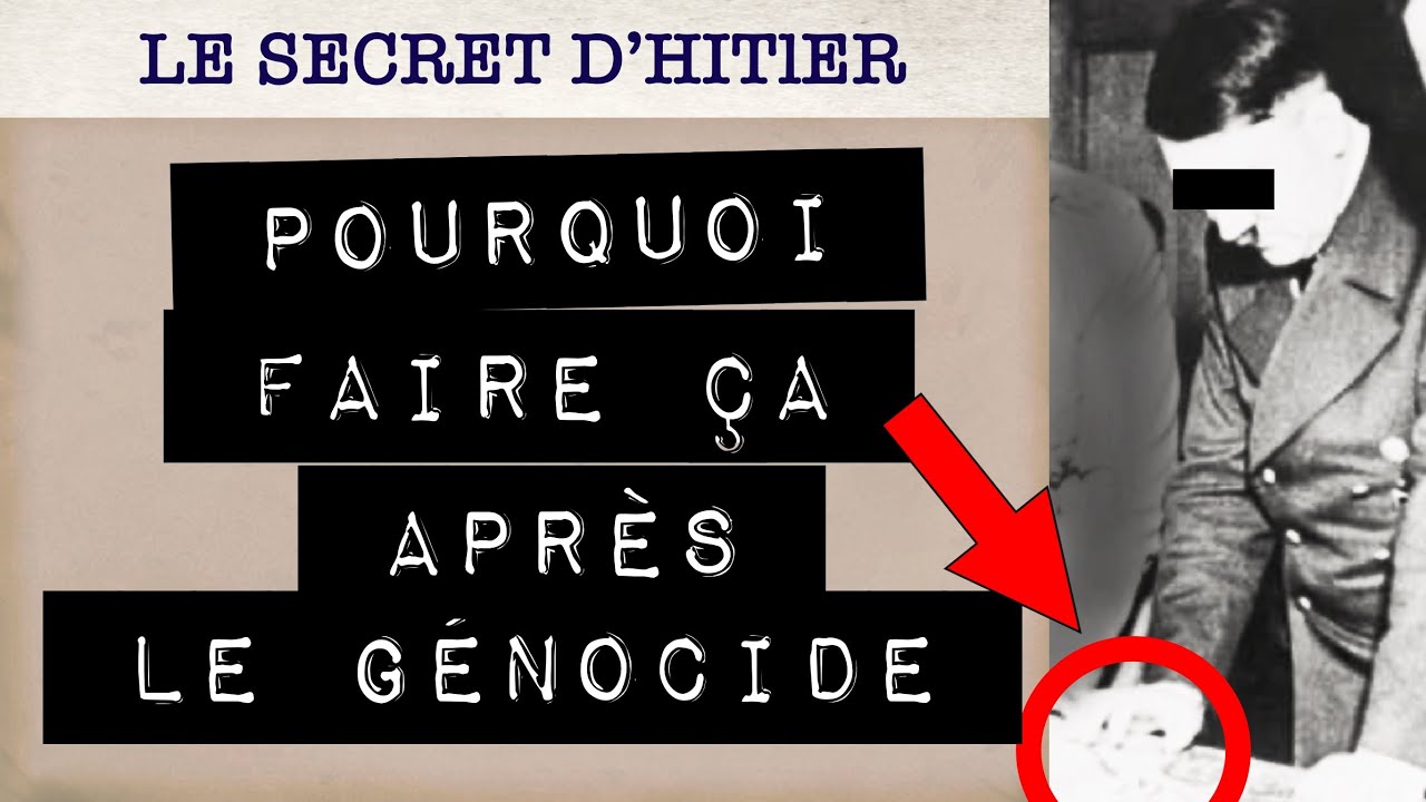 HITLER: SON PLAN APR&Egrave;S LE G&Eacute;NOCIDE - Allan Rich