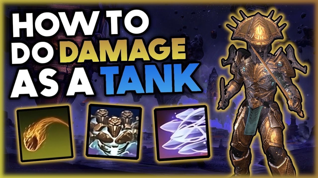 How to do Damage as a Tank | Elder Scrolls Online