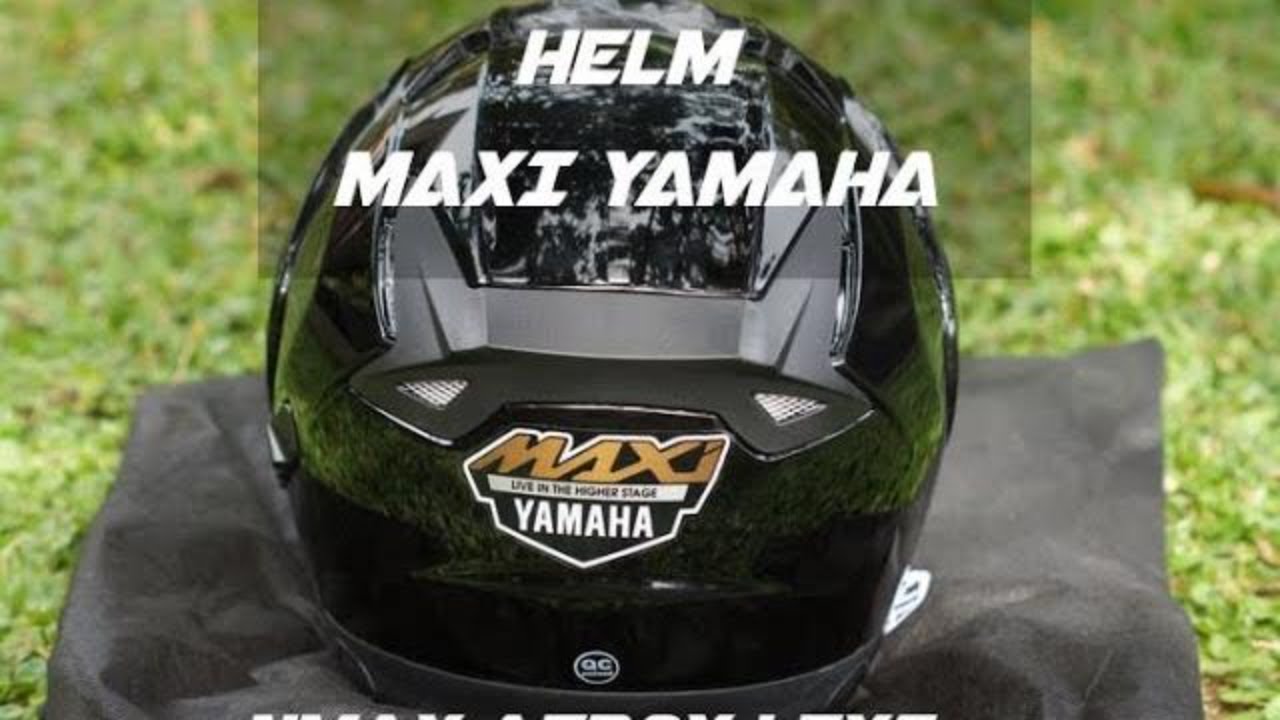 Review Helm Yamaha Maxi Bawaan NMAX 155 Old 2015 | Pertamax7 Nonton ⛑ #yamahanmax #nmax #cargloss
