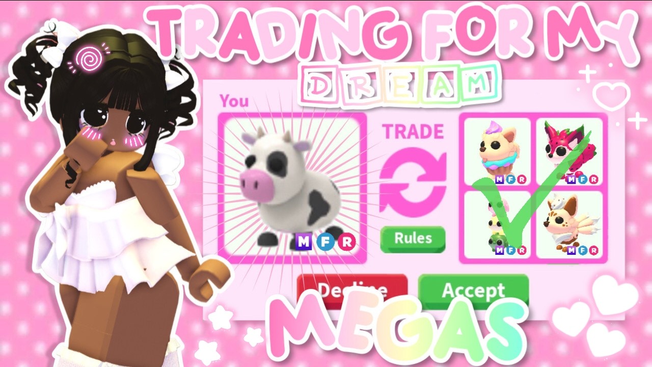 Улучшение инвентаря для получения DREAM MEGA в Adopt me! (Часть 2) | ChristinaMichellePlayz