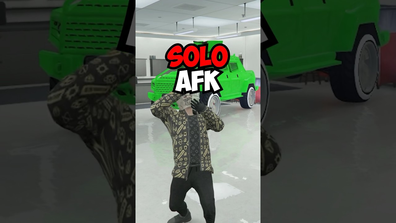 БЕЗУМНЫЙ МЕТОД СОЛО AFK В GTA ONLINE