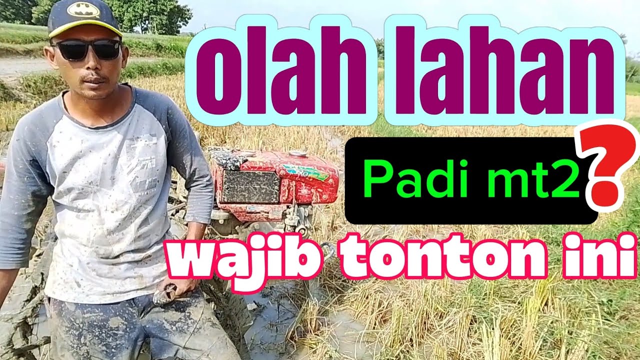 Sederhana,, tapi olah lahan padi harus tau,, 