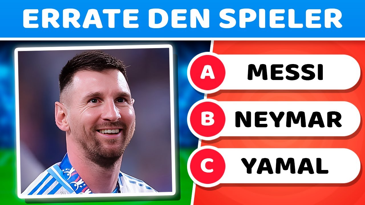 🎯 Errate diese 35 Fu&szlig;ballspieler | Fu&szlig;ball-Quiz | Wie viel wei&szlig;t du? | Fu&szlig;ballfragen