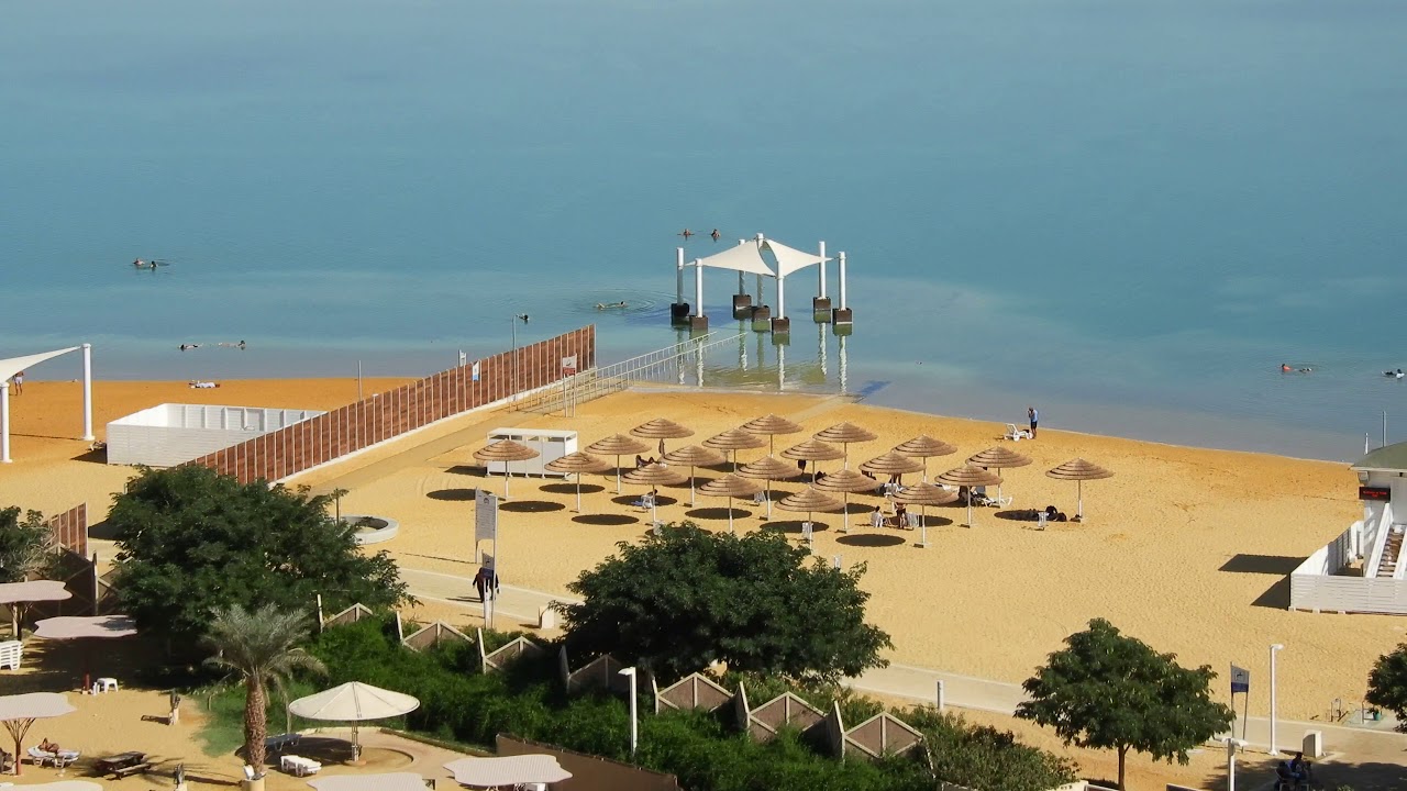 The Dead Sea from Daniel Hotel. Israel. November 2017.