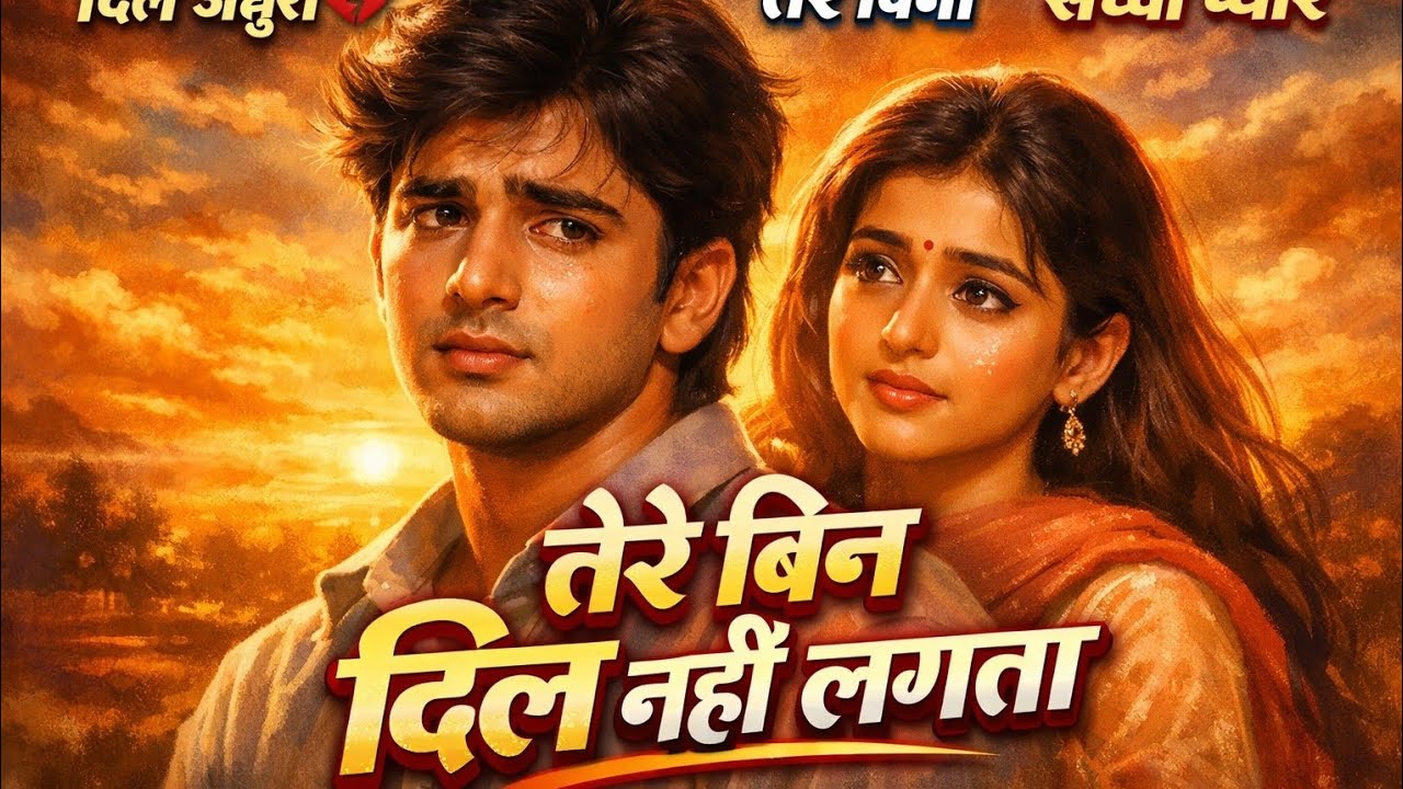 दिल तेरे बिन अधूरा ❤️ | AI Romantic Hindi Song | Heart Touching Love Song