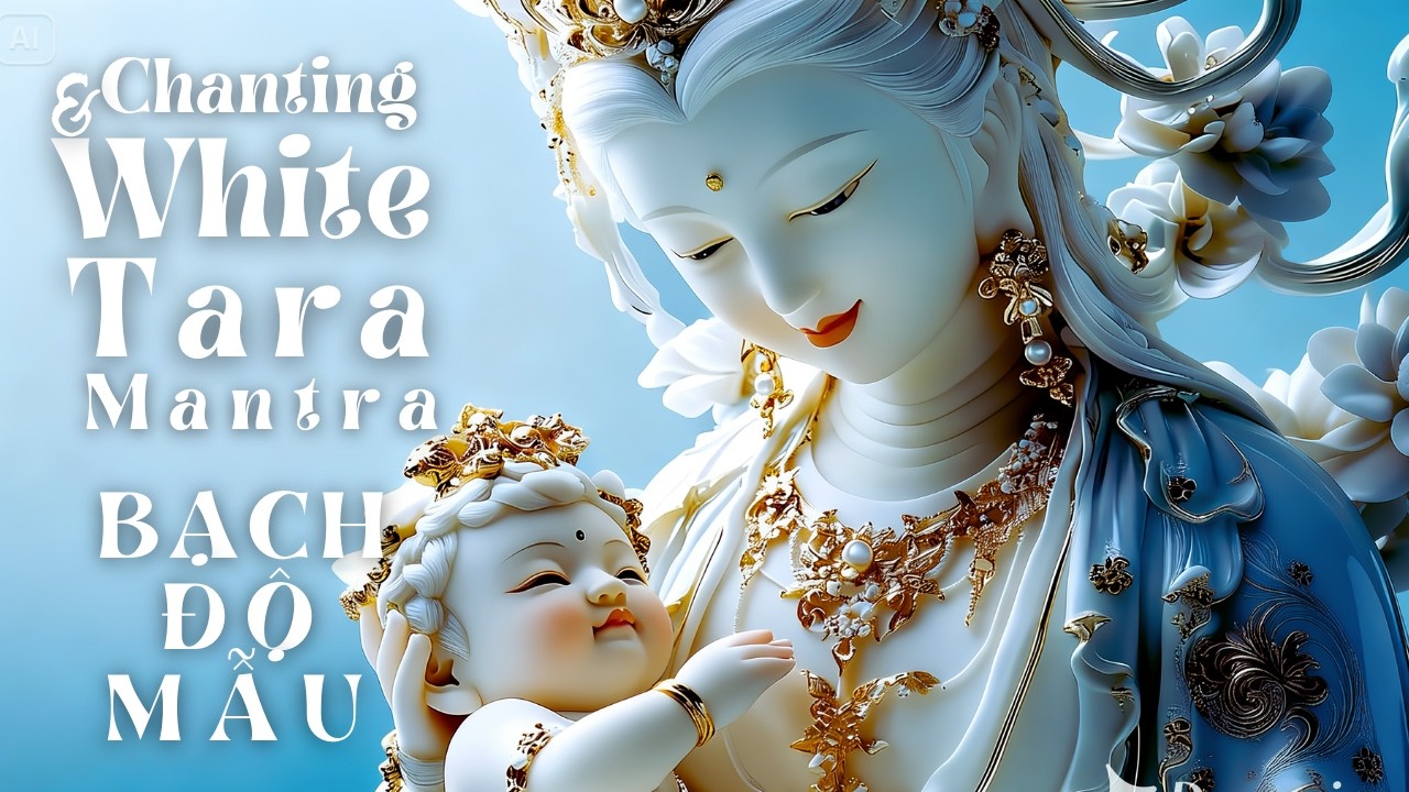 White Tara Mantra for Long Life, Healing, Wisdom, Compassion ✨ 白度母 ✨ Thần Chú Tara Trắng ✨ 白度母心咒