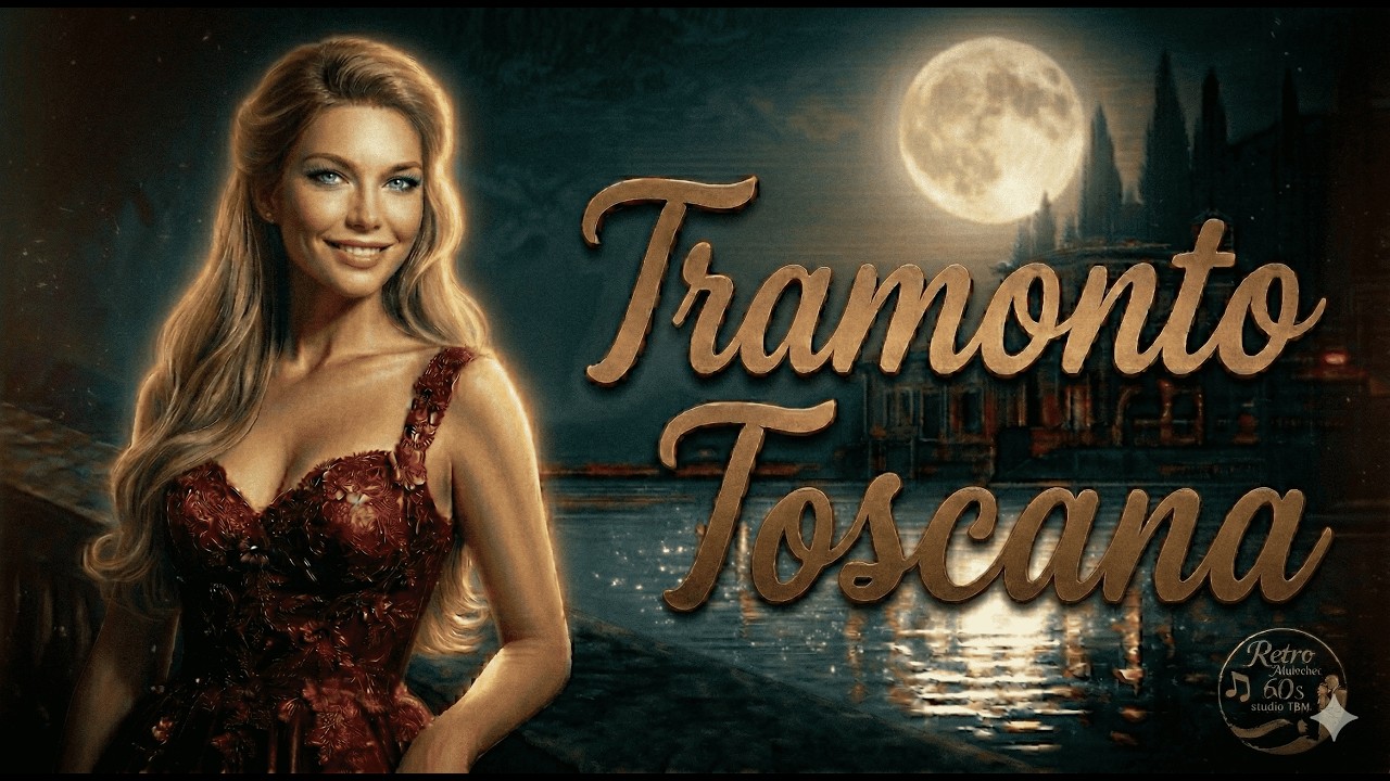 Tramonto in Toscana, Amore Mio ❤️ | 1960s Italian Love Song
