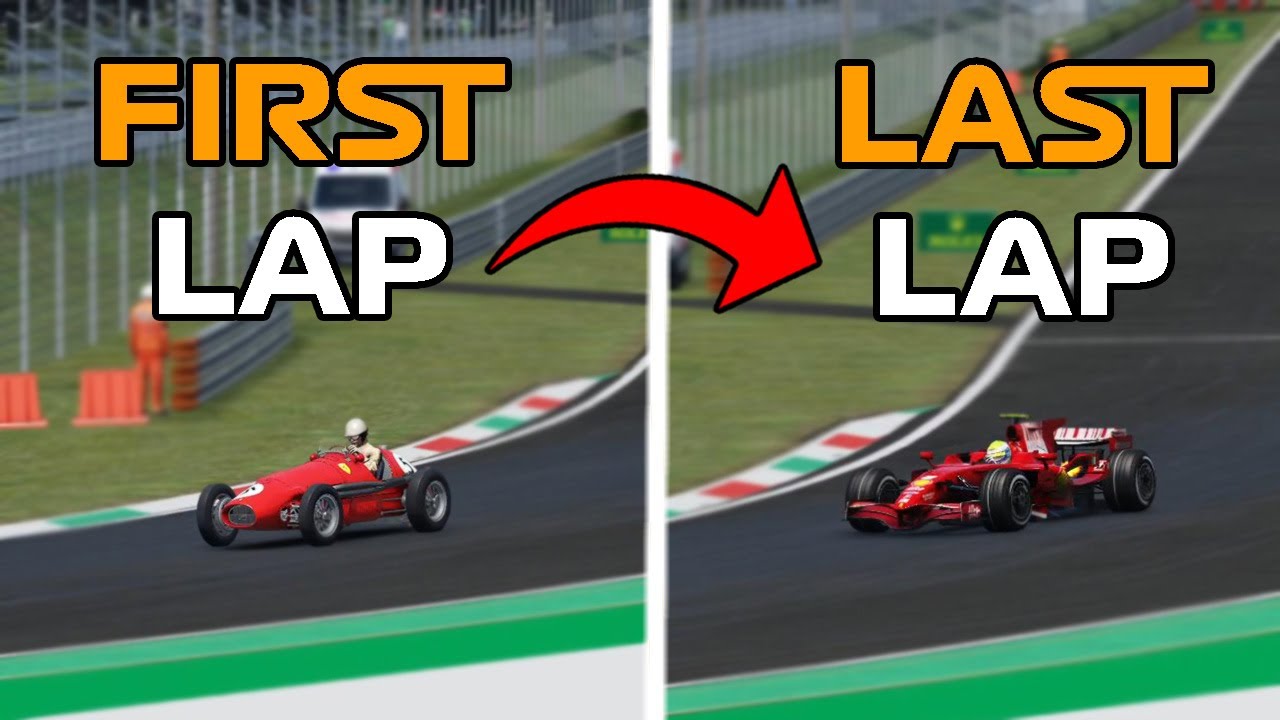 FERRARI F1 at MONZA but EVERY LAP WINS a WORLD CHAMPIONSHIP