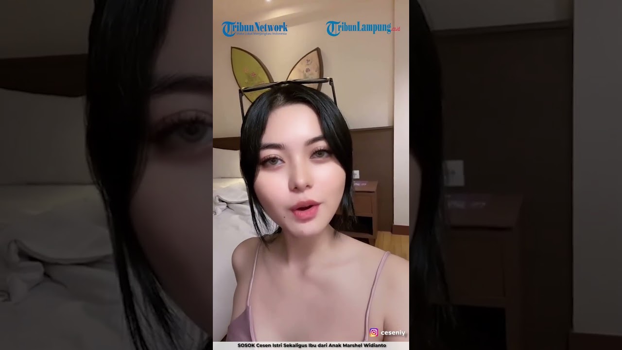 SOSOK CESEN ISTRI SEKALIGUS IBU DARI ANAK MARSHEL WIDIANTO