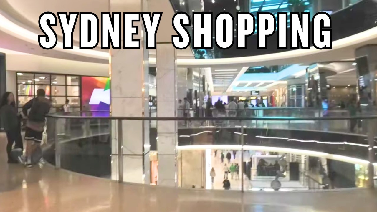 4K Walking Tour for shopping, Westfield Bondi Junction, Sydney, Australia