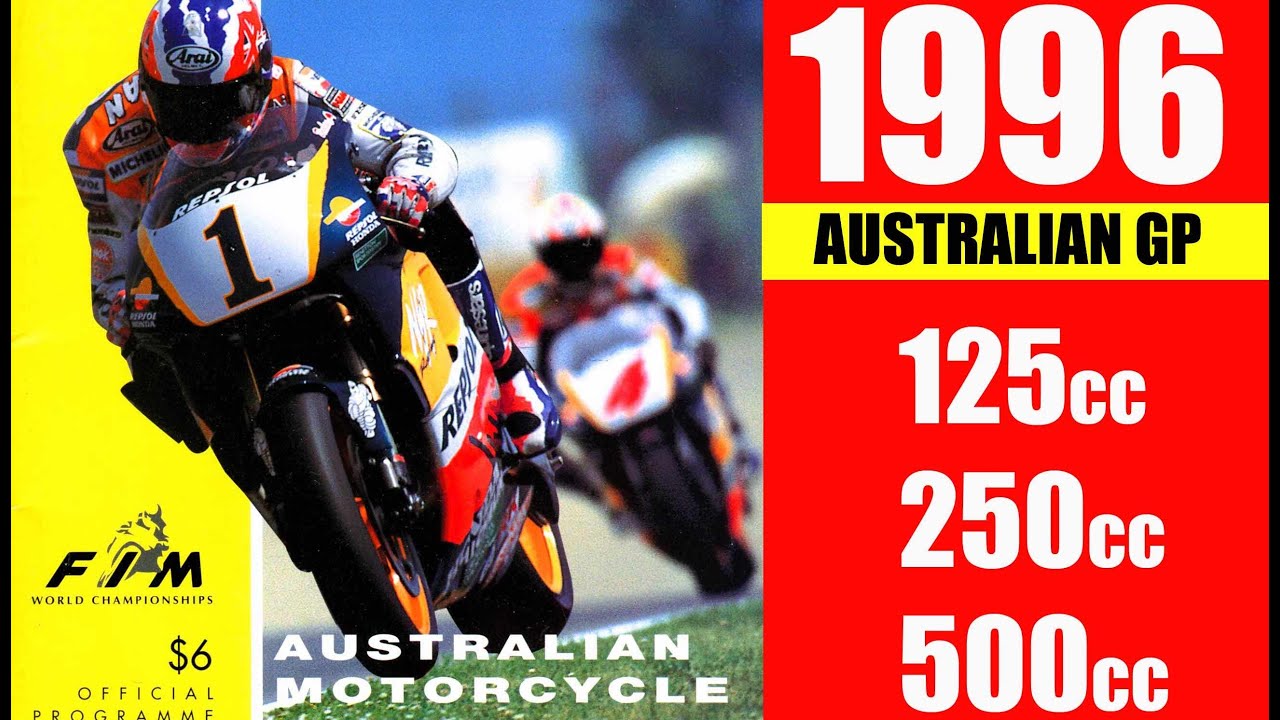 1996 Full Australian Motorcycle GP All Categories