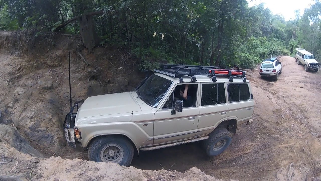 105 Off Road - 3 60's and a 105 playing at Glasshouse Mountains