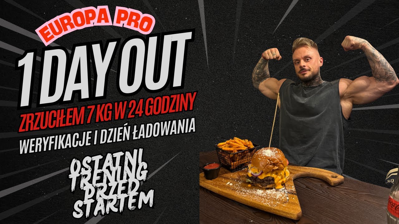 Road to Europa PRO | Czy udało mi się zbić 7 kg? Ładowanie i ostatni trening przed zawodami.