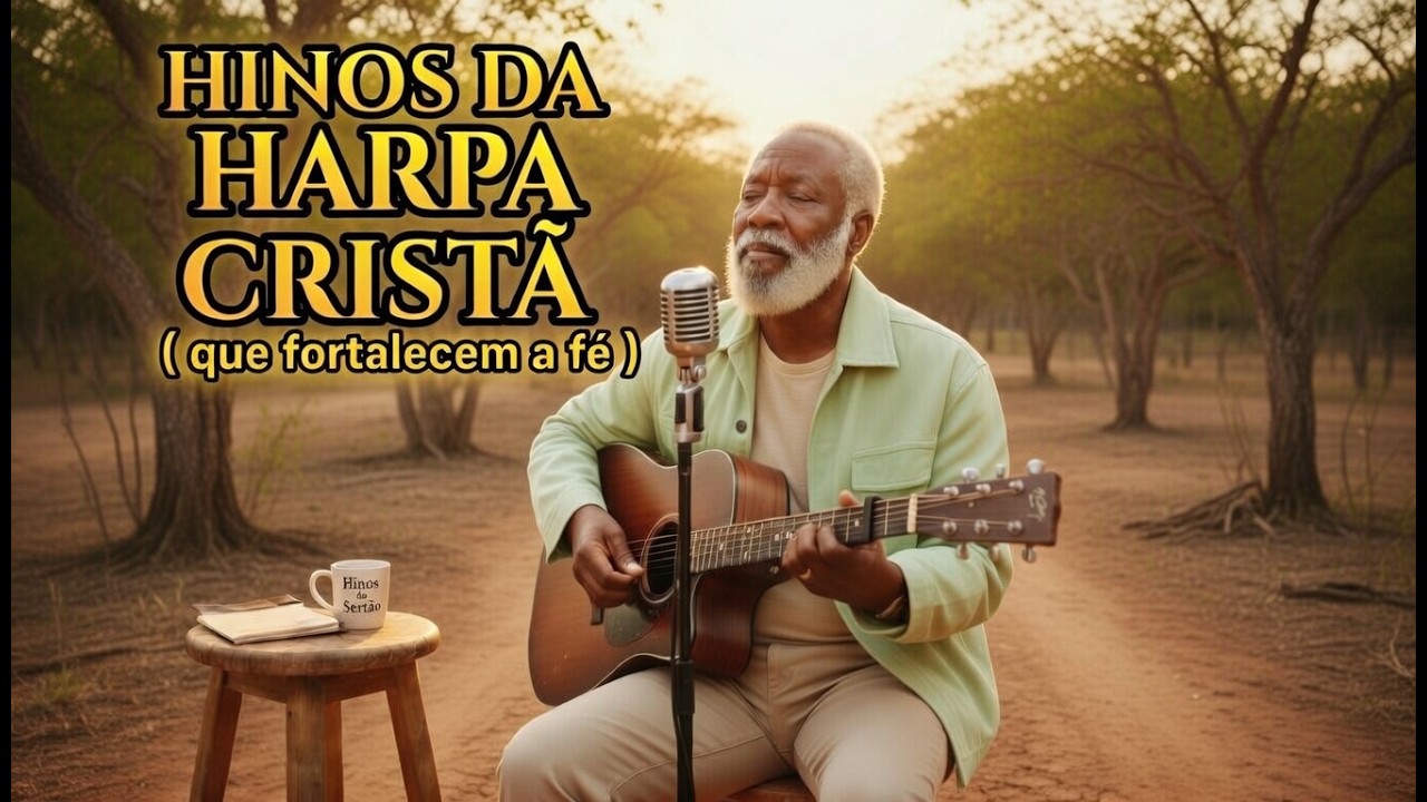 HINOS DA HARPA QUE FORTALECEM A FÉ - LOUVOR SERTANEJO - HINOS DO SERTÃO