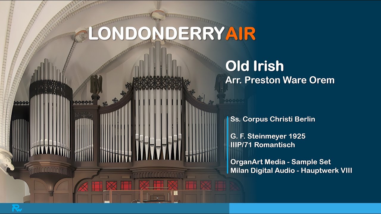 Londonderry Air, Orgel