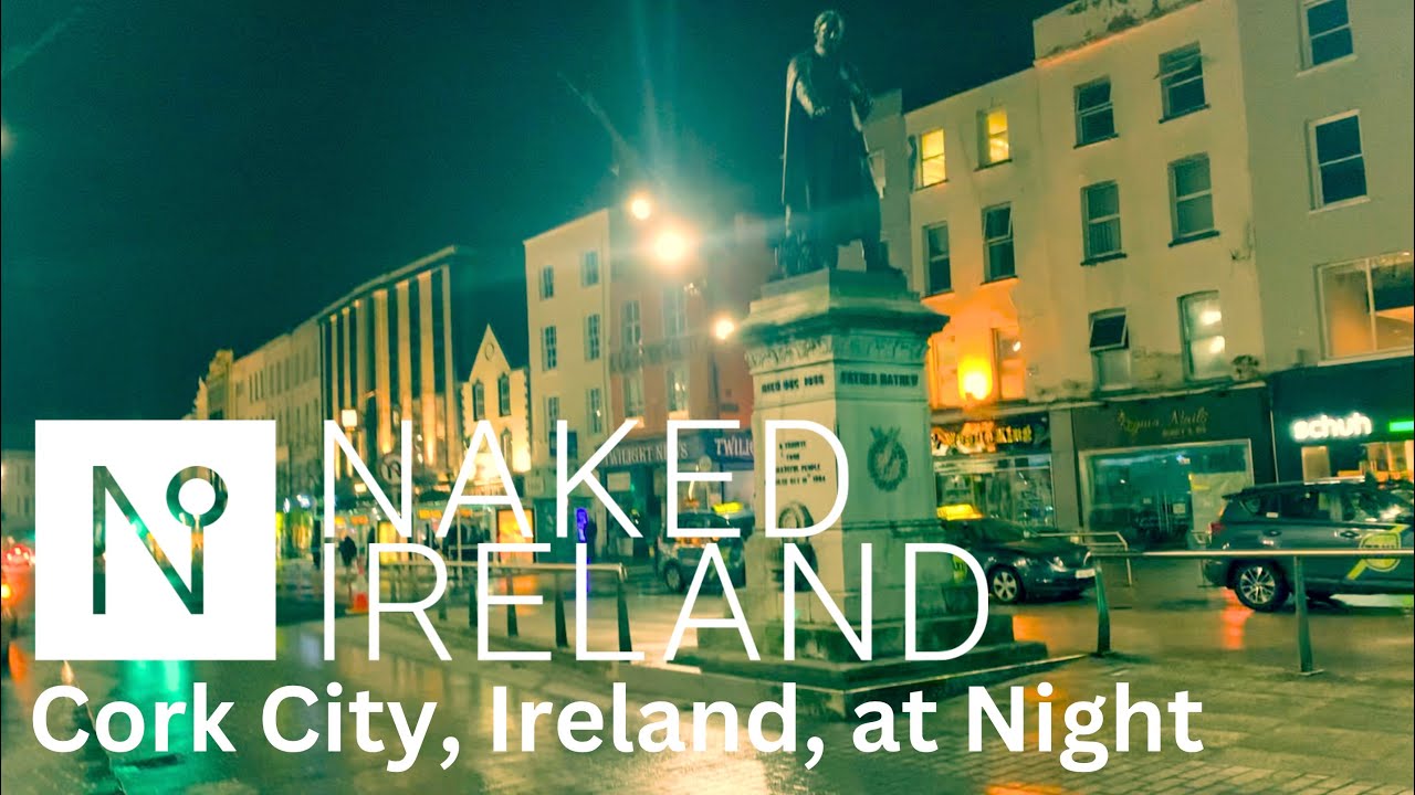 Cork City, home of ROY KEANE & RORY GALLAGHER! Stroll with me along its beautiful streets by night.