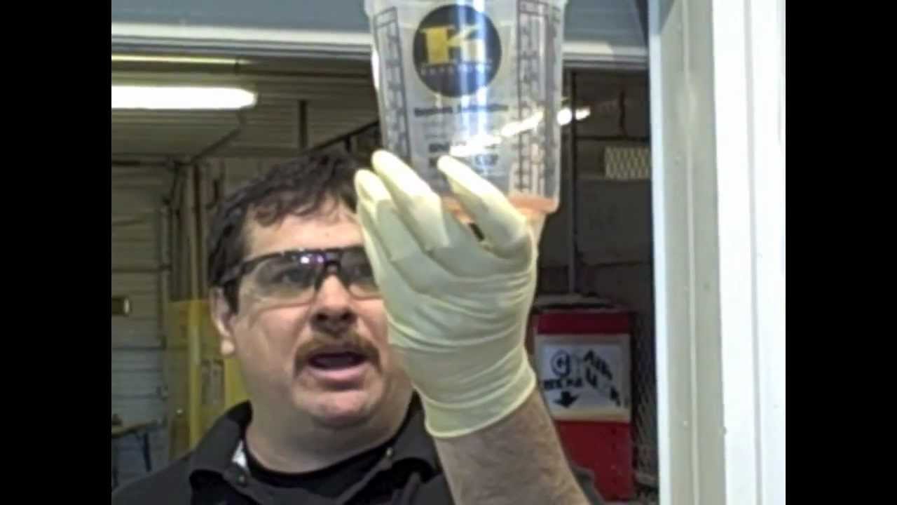 DIY Tip - How To Clean A Paint Spray Gun By Hand With Only 2 oz. of Thinner
