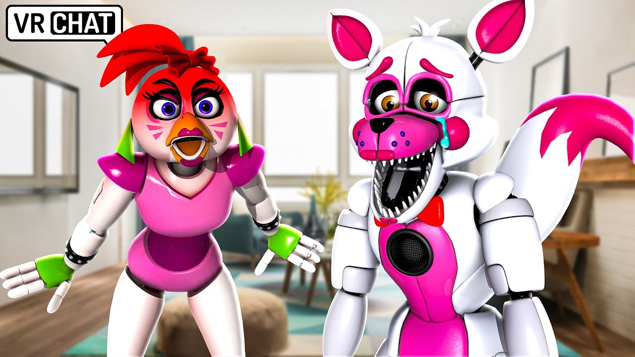 Glamrock Chica CONFRONTS Funtime Foxy In VRCHAT