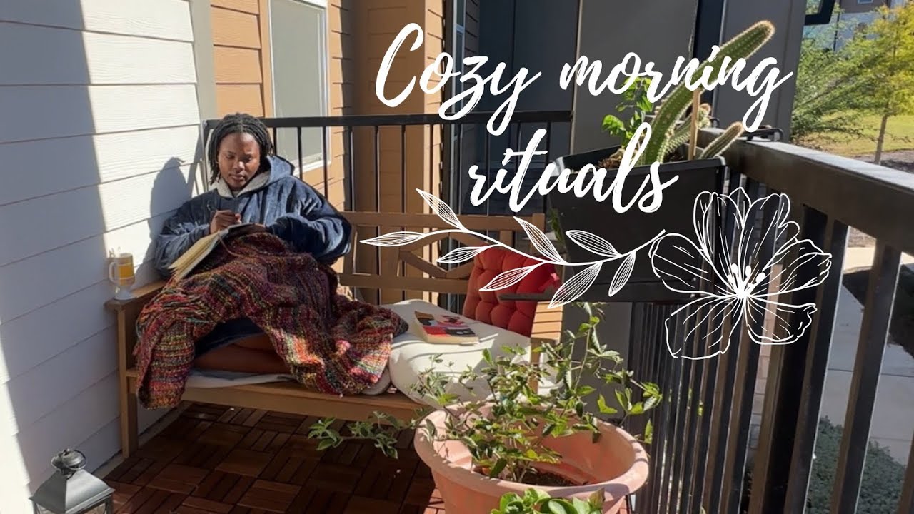 My morning ritual 🌱| Cozy homebody vlog