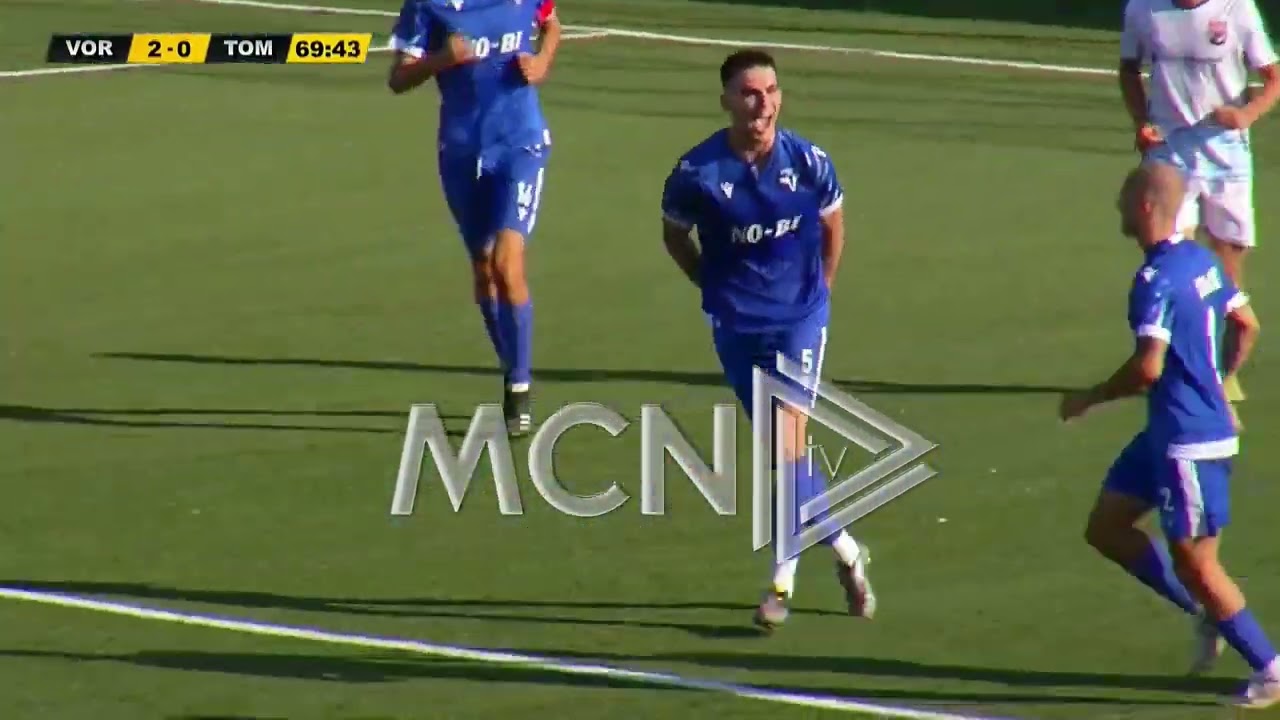 FK VORA - FK TOMORI 5-1 | Golat dhe rastet e sfidës.