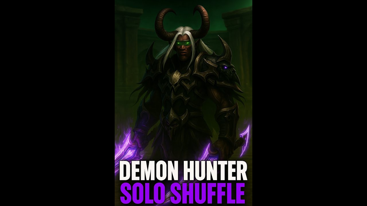 Demon Hunter Solo Shuffle - 2200 rating - WoW TWW PvP 11.1.5