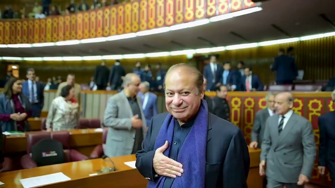 PML-N Leadership in Parliament | Nawaz Sharif & PM Shehbaz Sharif United