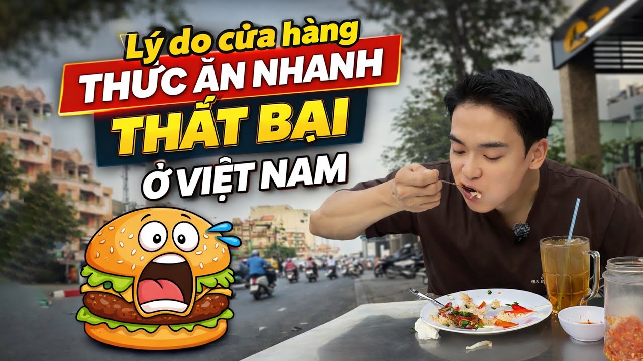 Lý do cửa hàng thức ăn nhanh không có cửa ở Việt Nam | U mê ẩm thực đường phố Sài Gòn!