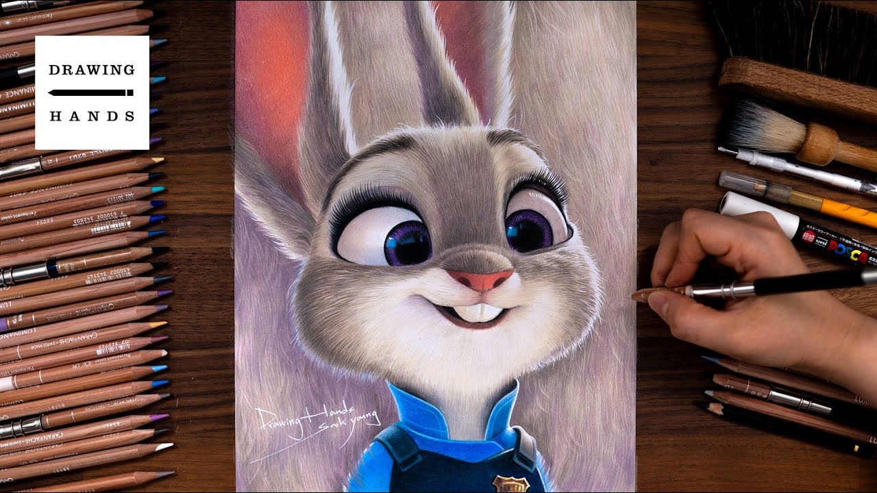 Drawing Zootopia - Judy Hopps [Drawing Hands]