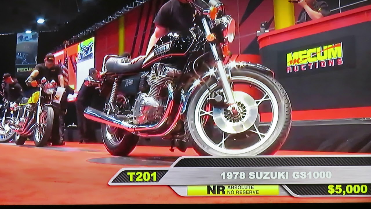 Original 78 GS1000 Suzuki a steal!