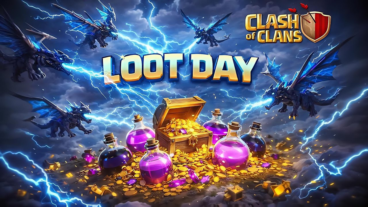 LOOT DAY: ELECTRO DRAGON ATTACK ⚡