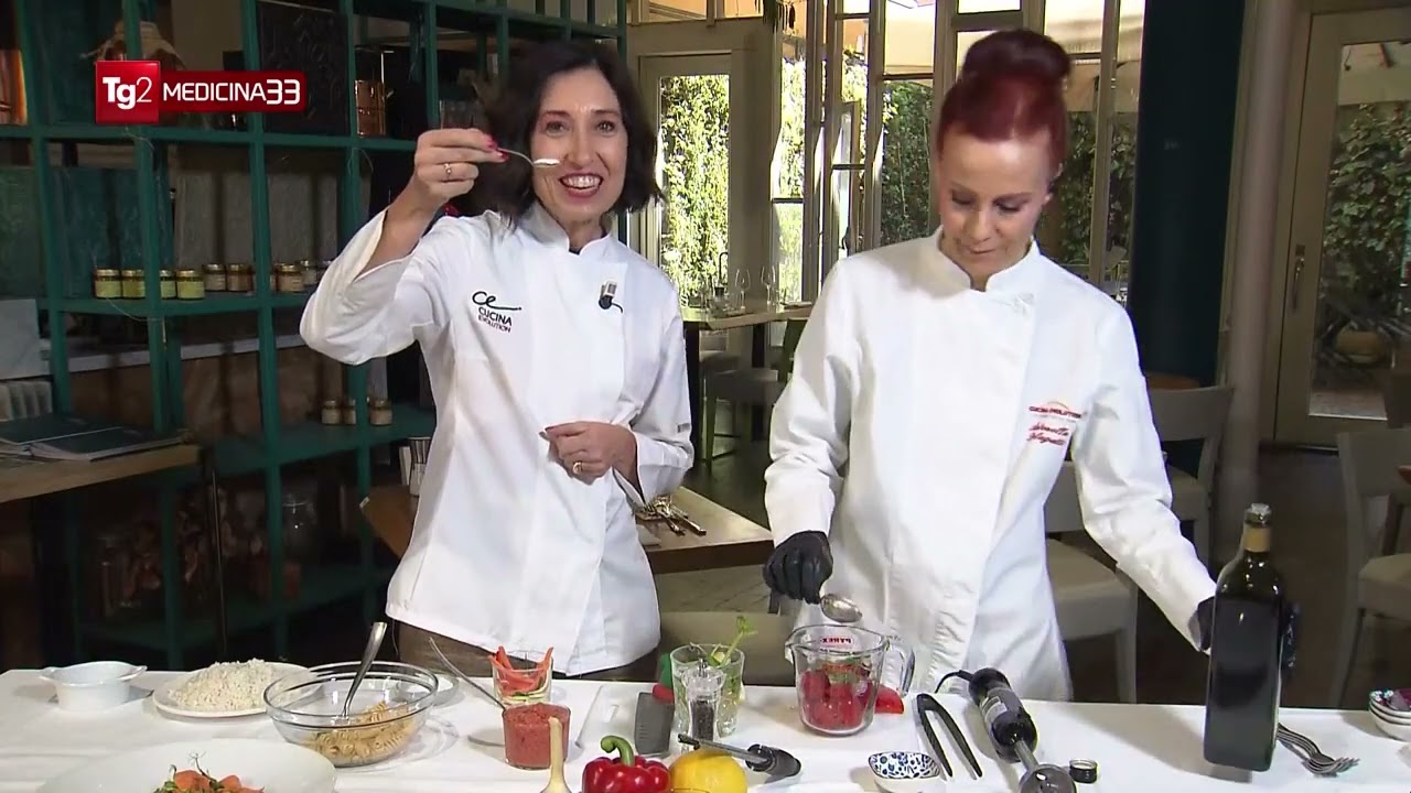 Benessere in cucina della dott.ssa Chiara Manzi - pasta al gazpacho