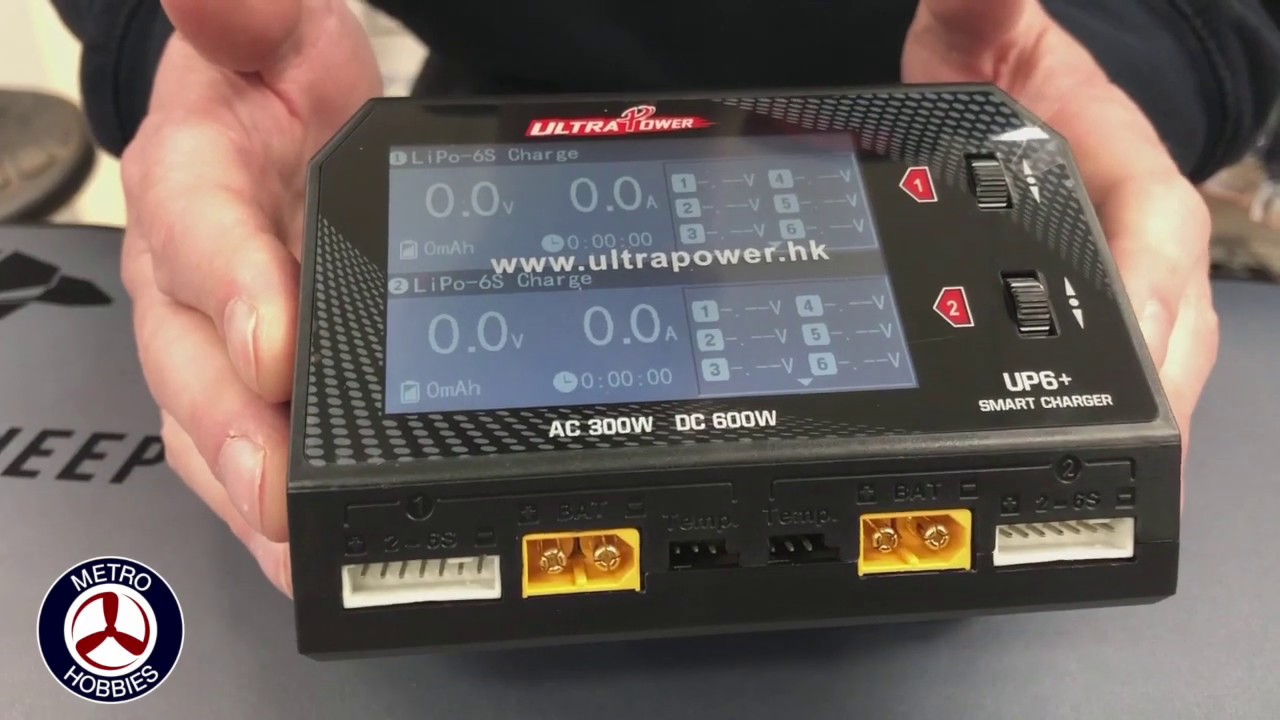 Ultra Power UP6 Plus Charger - things got smarter!