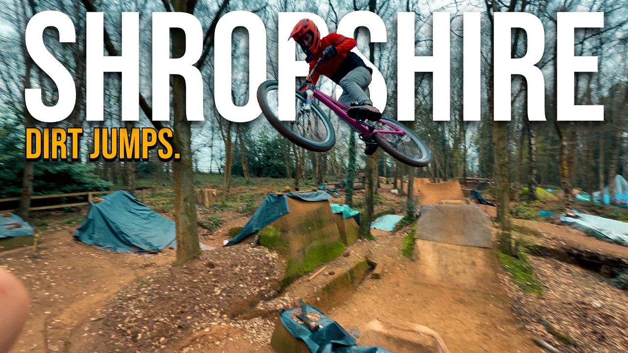 FIRST RUNS AT MY TRAILS @SHROPSHIRE_DIRTJUMPS #mtb #dirt #telford