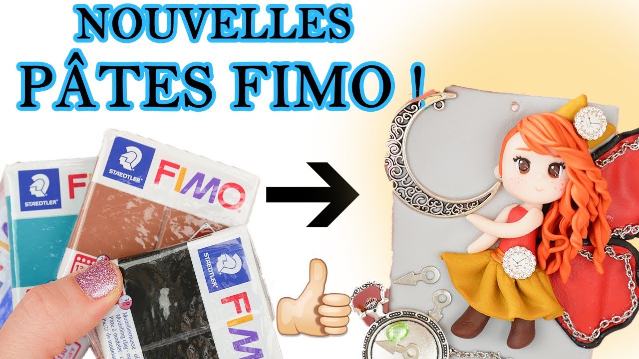 TEST DE LA NOUVELLE PÂTE FIMO EFFET CUIR !😱