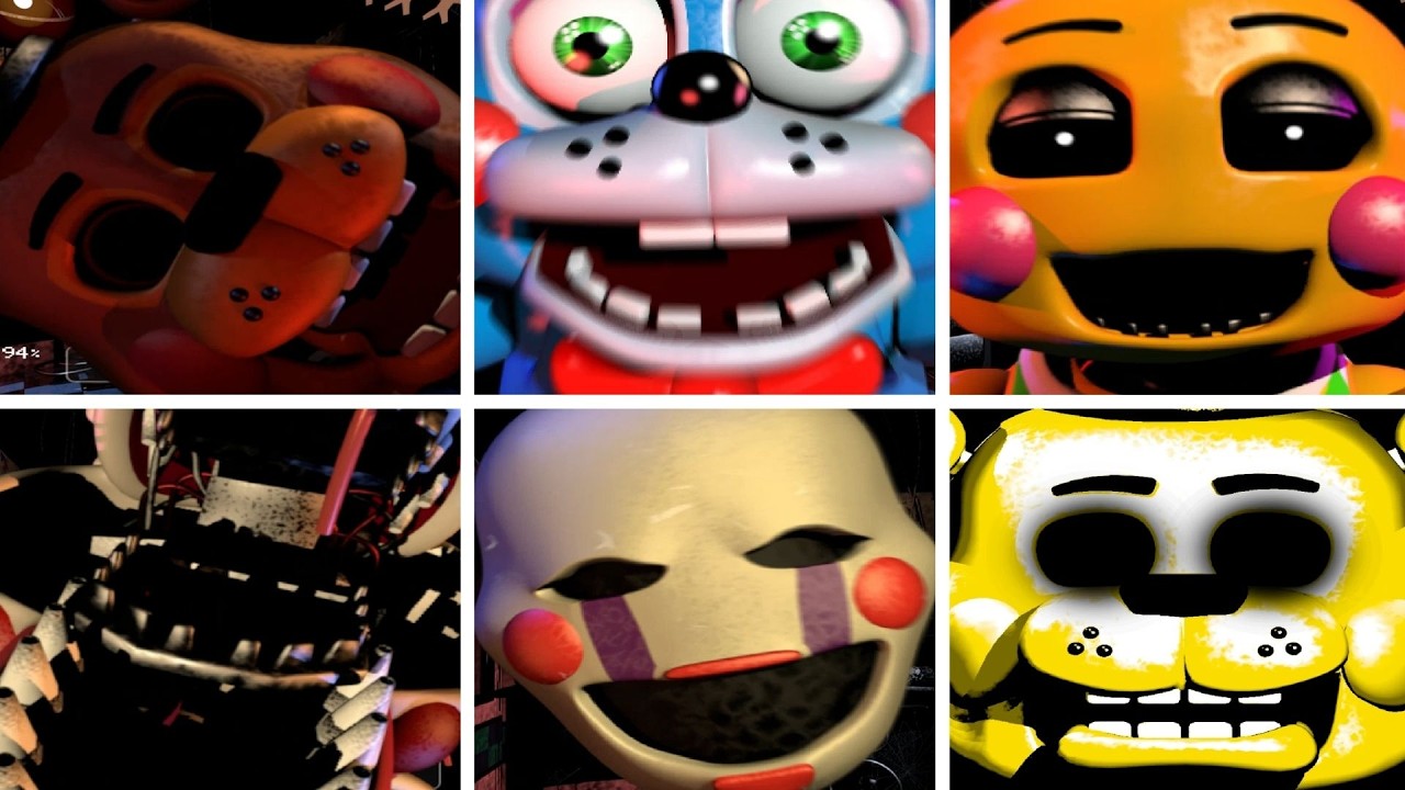 Five Nights with the Toys Update 2.0 - All Jumpscares