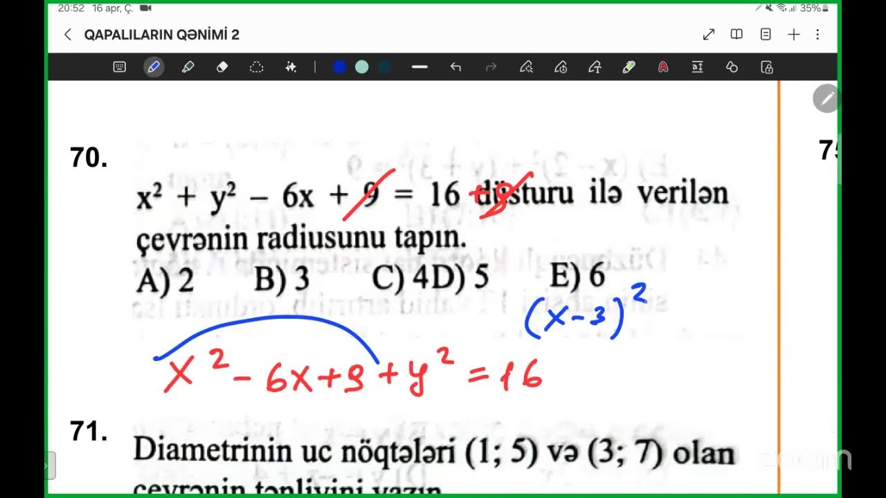 20 27 aprel qapalı suallar necə düşəcək