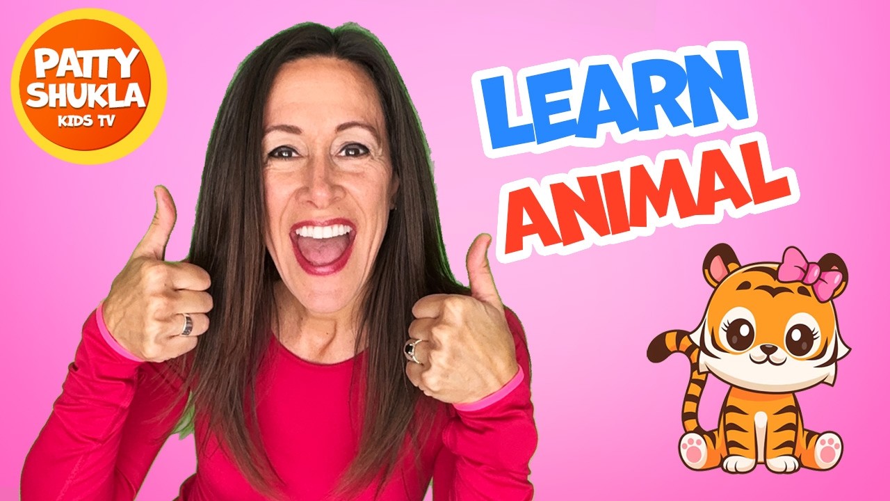 Learn Animals Song| If I Were An Animal Children's Song and More by Patty Shukla|Dance Song for kids