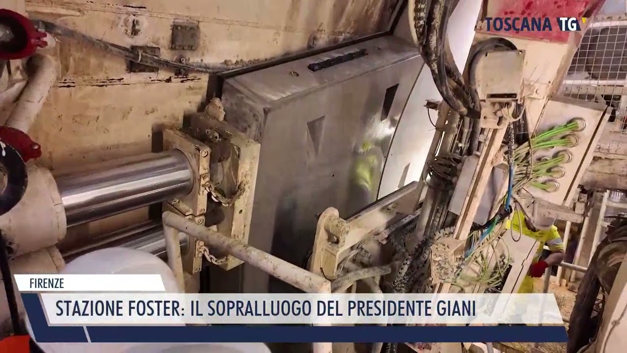 2025-04-30 FIRENZE - STAZIONE FOSTER, IL SOPRALLUOGO DEL PRESIDENTE GIANI