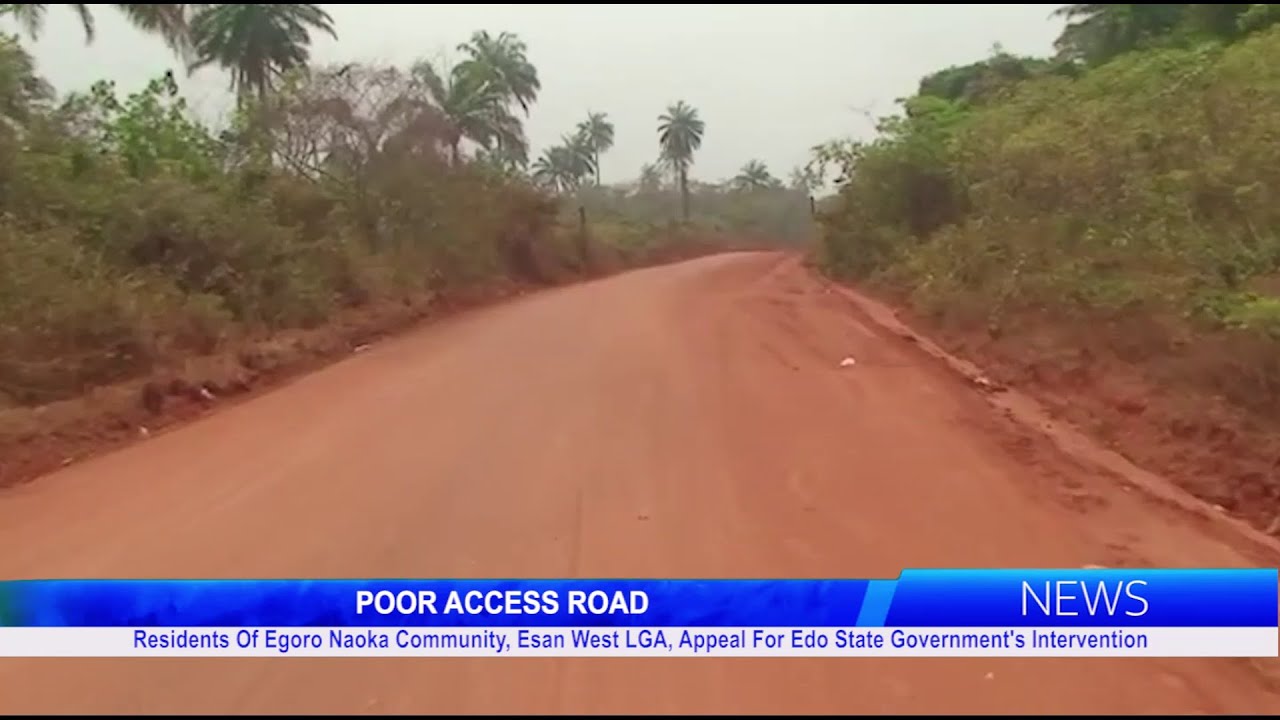 Egoro Naoka Community In Esan West LGA Appeal To State Govt. To Address Poor Road Conditions