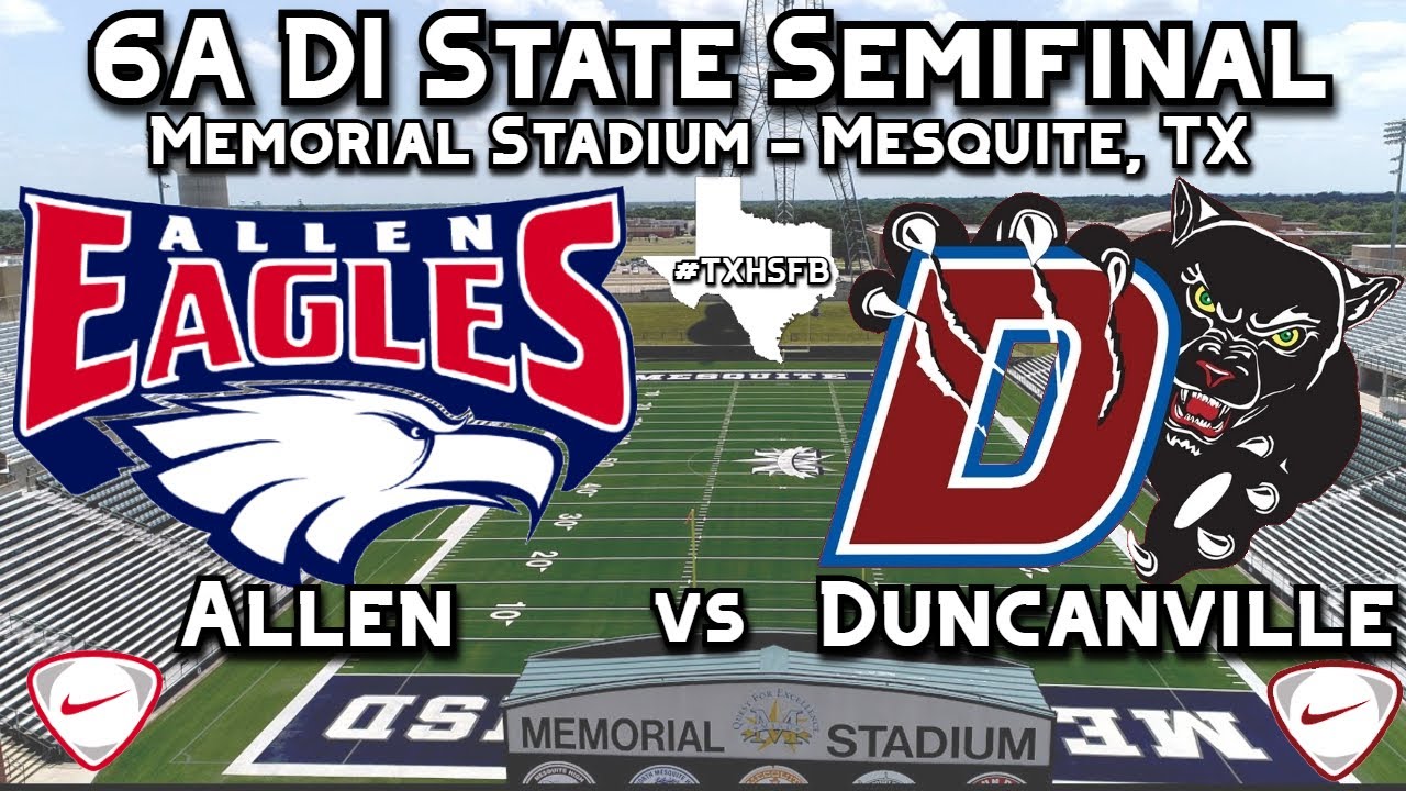 Allen vs Duncanville | 6A D1 State Semi-Final Highlights | TXHSFB Playoffs