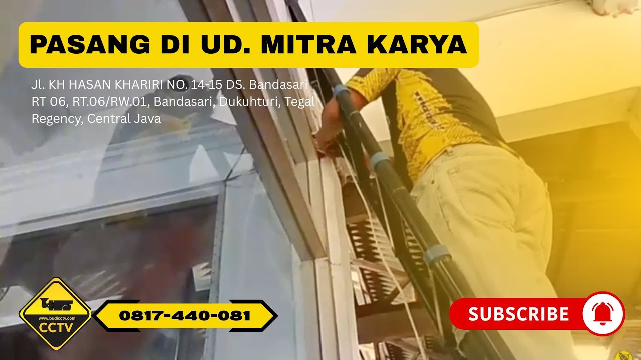 PASANG CCTV DI UD. MITRA KARYA