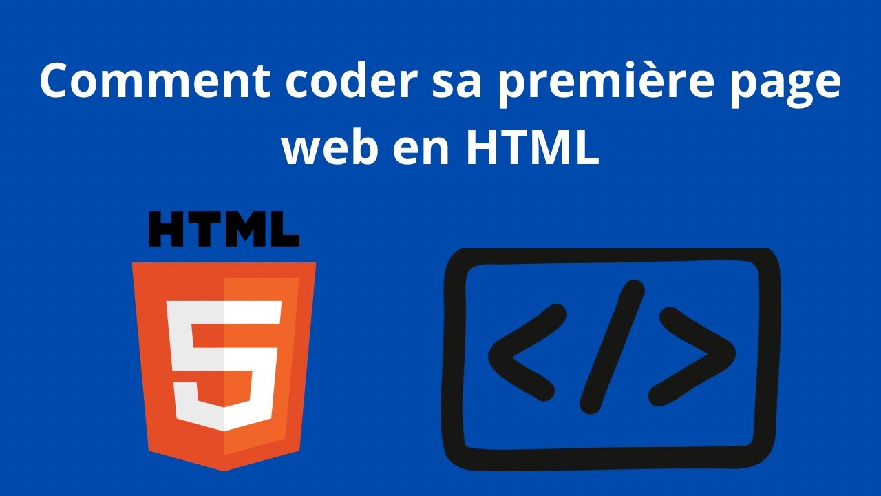 Tuto crée sa première page web en HTML ( en 4min)